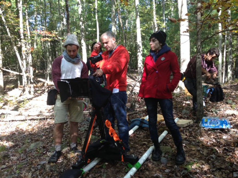 On location in New Paltz, NY — behind the scenes of Living with the Dead: A Love Story