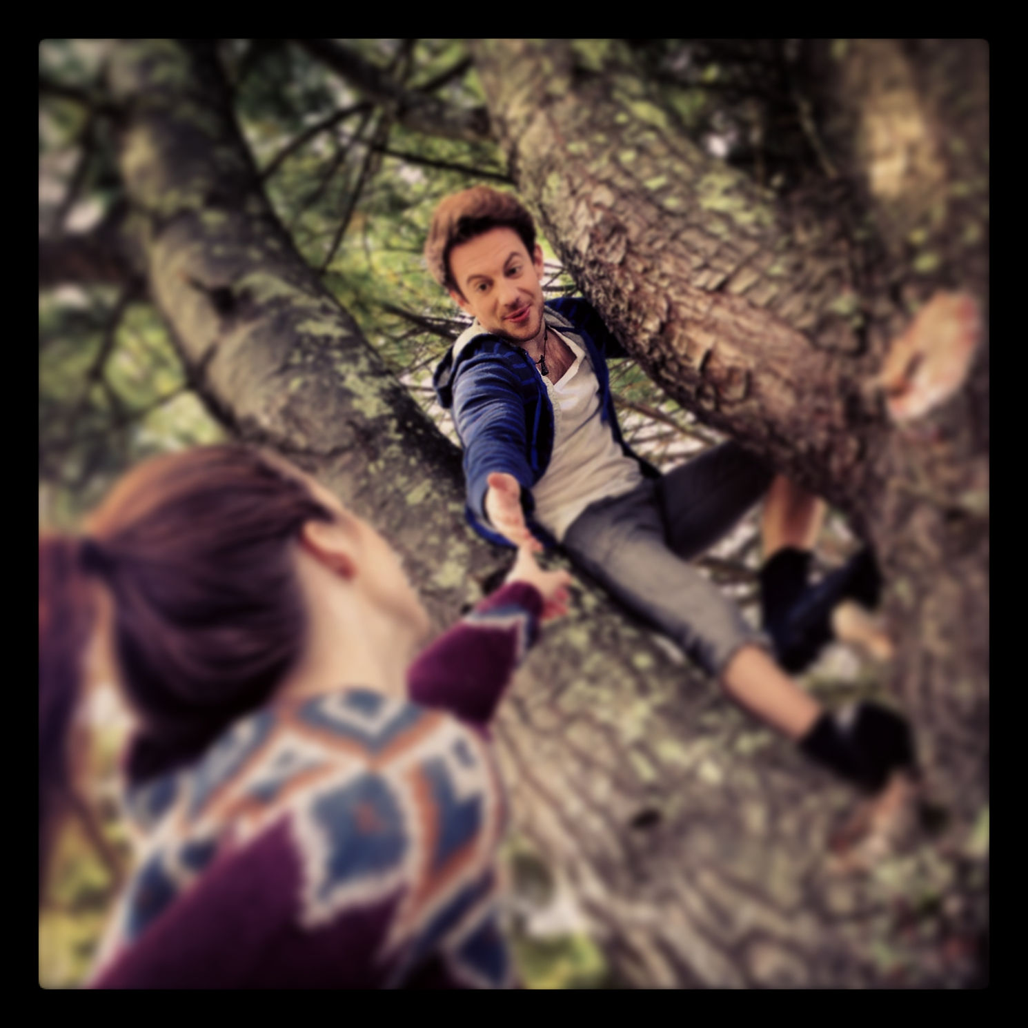 Tree Climbing Rehearsal — behind the scenes of Living with the Dead: A Love Story